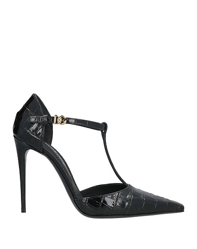 DOLCE&GABBANA Pumps Schwarz Kalbshaar