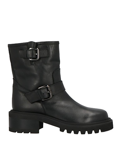 VIA ROMA 15 Ankle boot Black Leather
