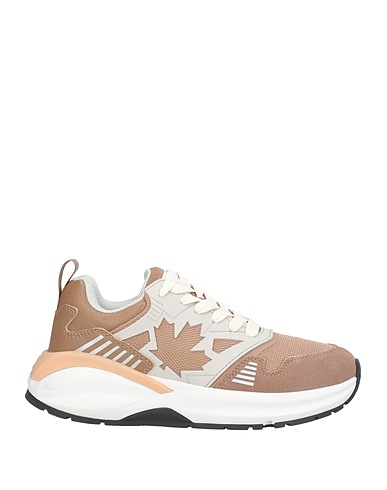 DSQUARED2 Sneakers DASH Taupe Calfskin, Thermoplastic polyurethane, Textile fibres