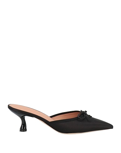 MALONE SOULIERS Mules and clogs X TABITHA SIMMONS Black Textile fibres