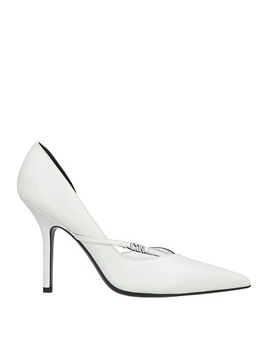 DSQUARED2 Court White Leather, Synthetisches Material