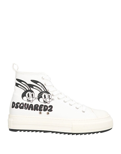 DSQUARED2 Sneakers White Textile fibers