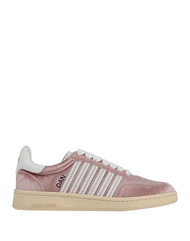 DSQUARED2 Sneakers Pink Textile fibers, Leather