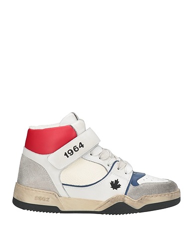 DSQUARED2 Sneakers Light grey Calfskin
