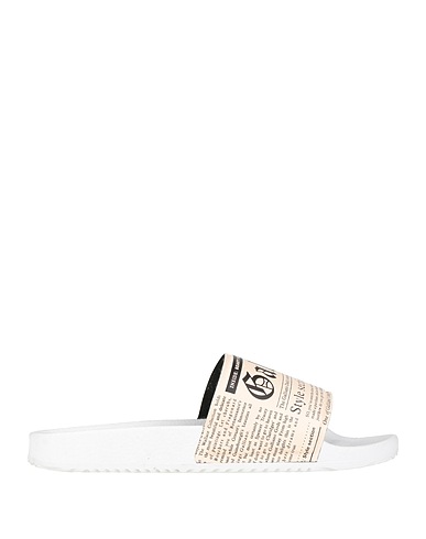 JOHN GALLIANO Sandals White Rubber
