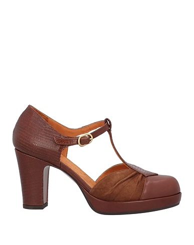 CHIE MIHARA Court Brown Leather