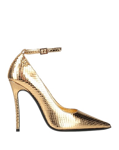 DSQUARED2 Court Gold Calfskin