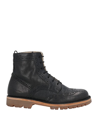 ALEXANDER HOTTO Ankle boot Black Leather