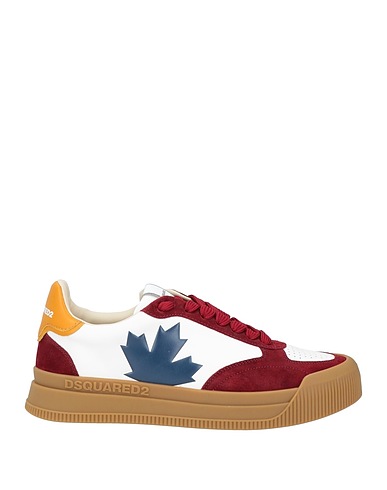 DSQUARED2 Sneakers Burgundy Leather