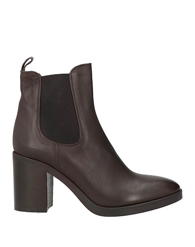FRU.IT Ankle boot Dark brown Leather