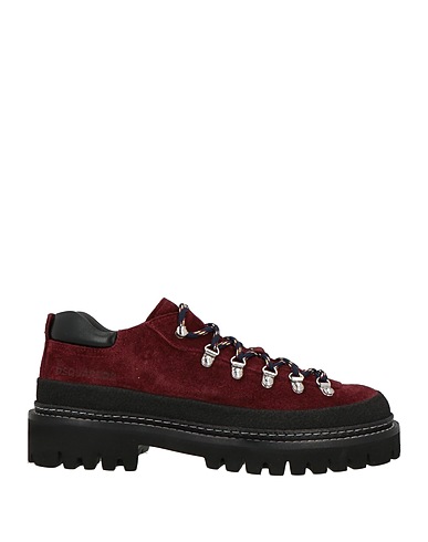 DSQUARED2 Laced shoes Burgundy Leather