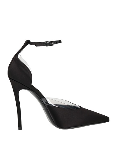 DSQUARED2 Pump Black Textile fibers, PVC - Polyvinyl chloride