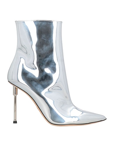 ELISABETTA FRANCHI Ankle boot Silver Leather