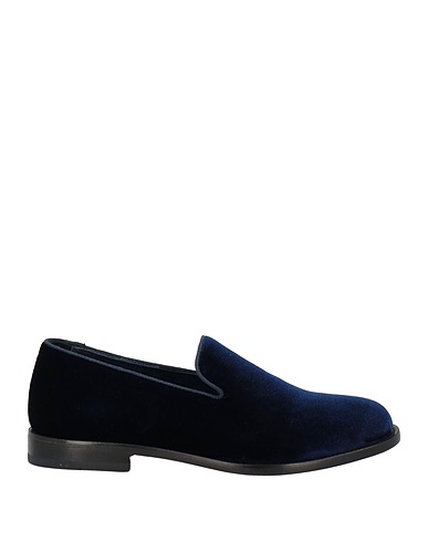 BRUNO ANTOLINI Loafers Blue Textile fibres