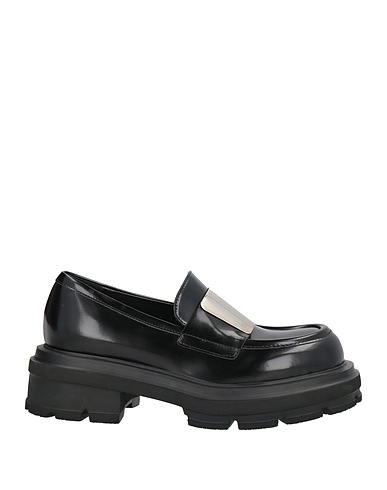 ELENA IACHI Loafers Black Synthetisches Material