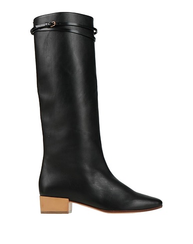 FRANCESCO RUSSO Boots Black Leather