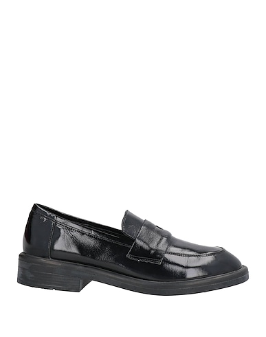 PIXY Loafers Black Leather