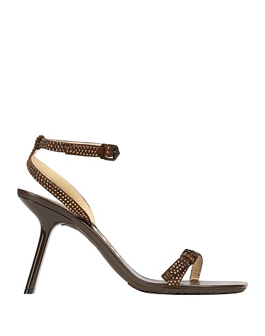 LOEWE Sandals Dark brown Leather