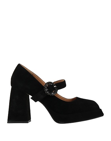 ALMA EN PENA. Court Black Leather
