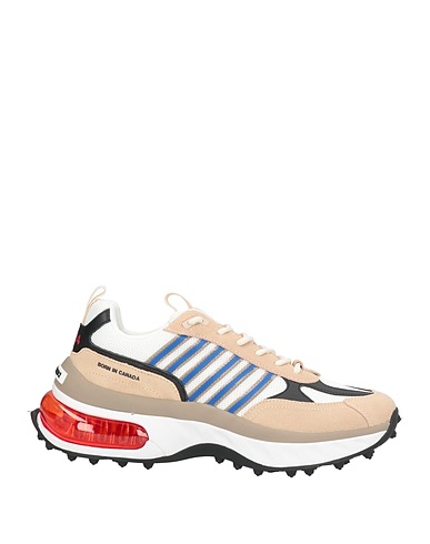 DSQUARED2 Sneakers Sand Calfskin, Rubber
