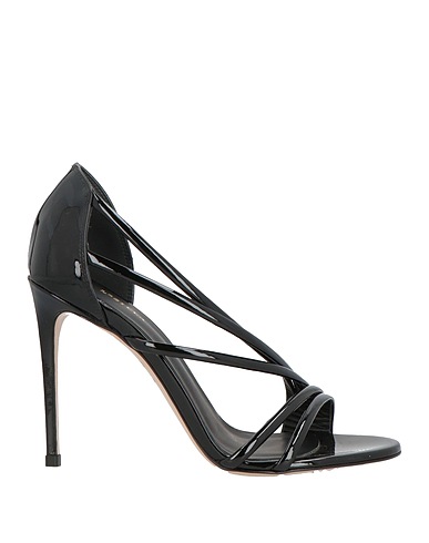 LE SILLA Sandals Black Leather
