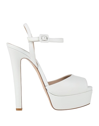 LE SILLA FOOTWEAR White Leather