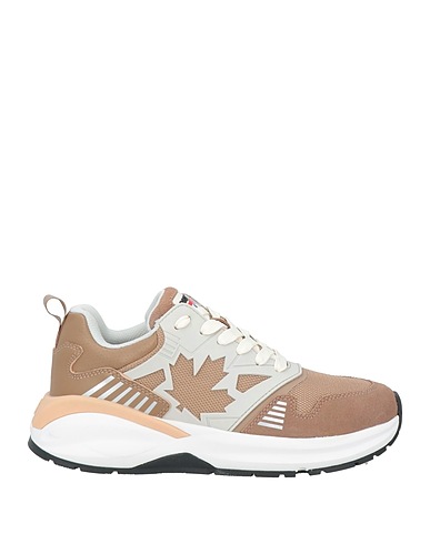 DSQUARED2 Sneakers DASH Light brown Calfskin