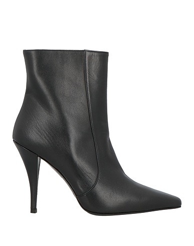 GIANMARCO F. Ankle boot Black Leather