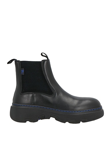 BURBERRY Μποτάκι Μαύρο Δέρμα