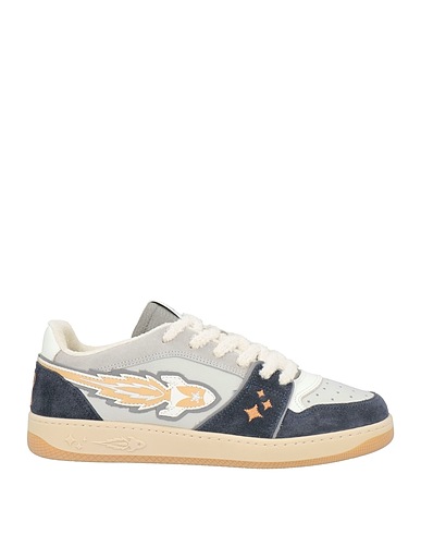 ENTERPRISE JAPAN Sneakers Hellgrau Kalbsleder, Gewebefasern