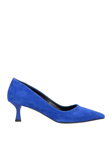 GIANMARCO F. Décolleté Blu china Pelle