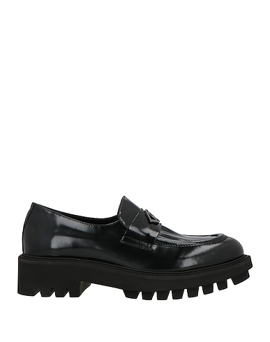 POESIE VENEZIANE Loafers NERO Leather