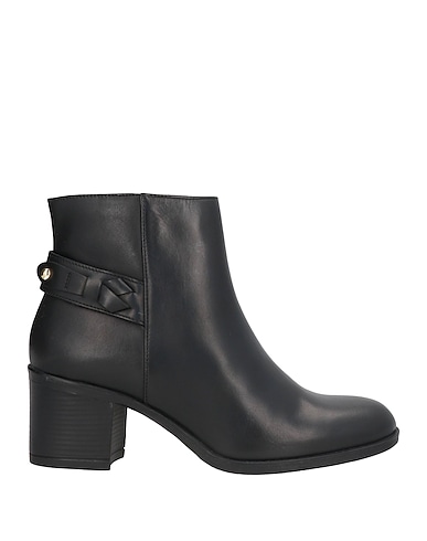 GEOX Ankle boot Black Synthetisches Material