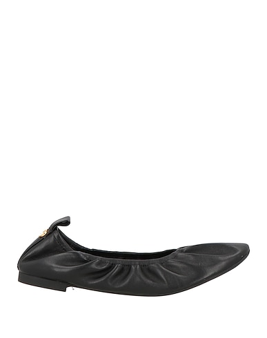TORY BURCH Ballet flats Black Leather
