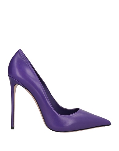 LE SILLA Pump Purple Leather