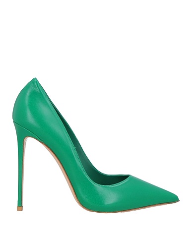 LE SILLA Pump Emerald green Leather