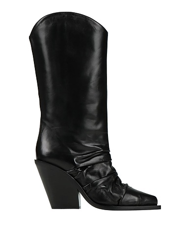 LE SILLA Ankle boot Black Leather