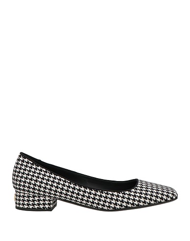DOLCE&GABBANA Ballet flats Black 55% Virgin Wool, 45% Viscose