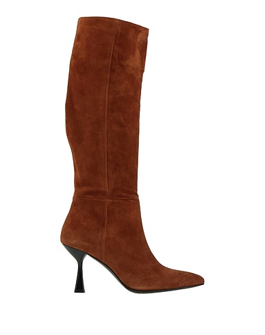 L'AMOUR by ALBANO Boots Tan Leather