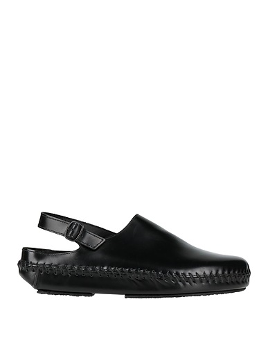 HEREU Mules and clogs Black Leather