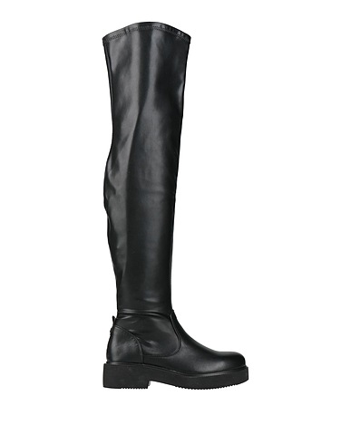 MTNG Boots Black Textile fibers