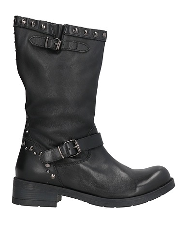 PREGUNTA Boots Black Leather