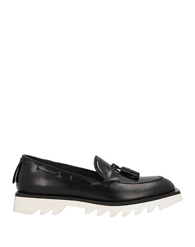 ATTIMONELLI'S Loafers Black Leather