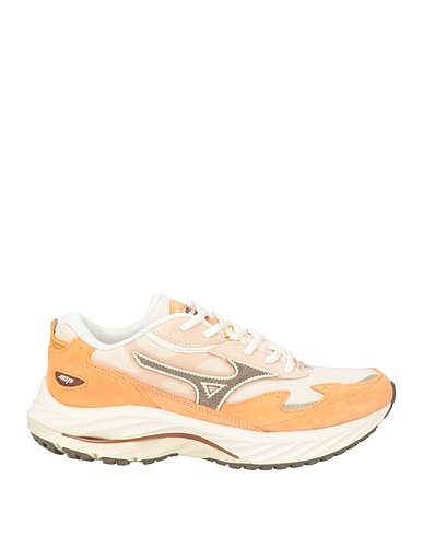 MIZUNO Sneakers Off white Leather, Textile fibers