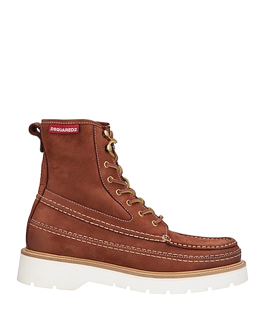 DSQUARED2 Ankle boot Chocolate brown Leather