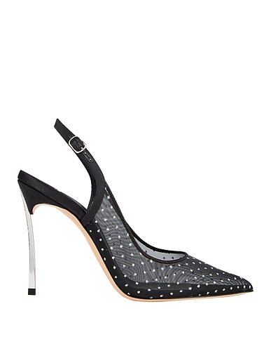 CASADEI Pump Black Textile fibers