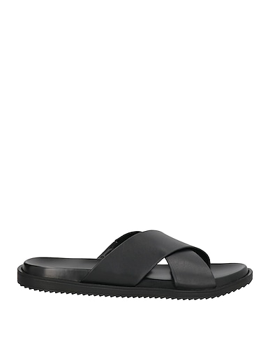 CERRUTI 1881 Sandals Black Cow leather