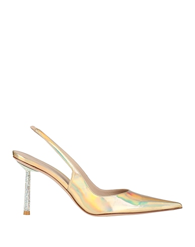 LE SILLA Pump Gold Leather