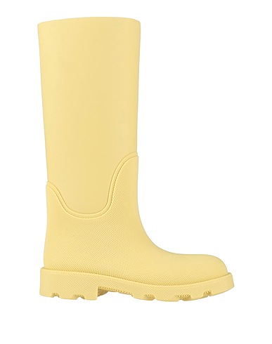 BURBERRY Boots Yellow Rubber