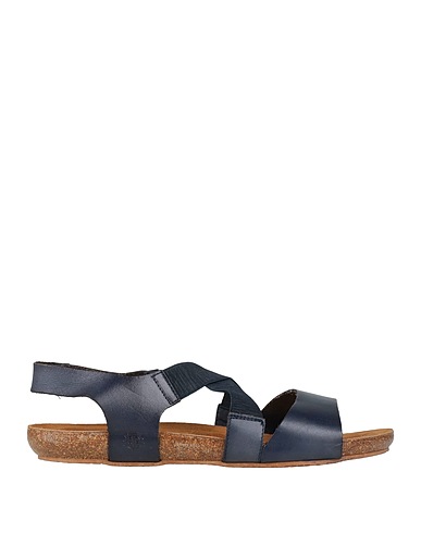 YOKONO Sandals Navy blue Leather